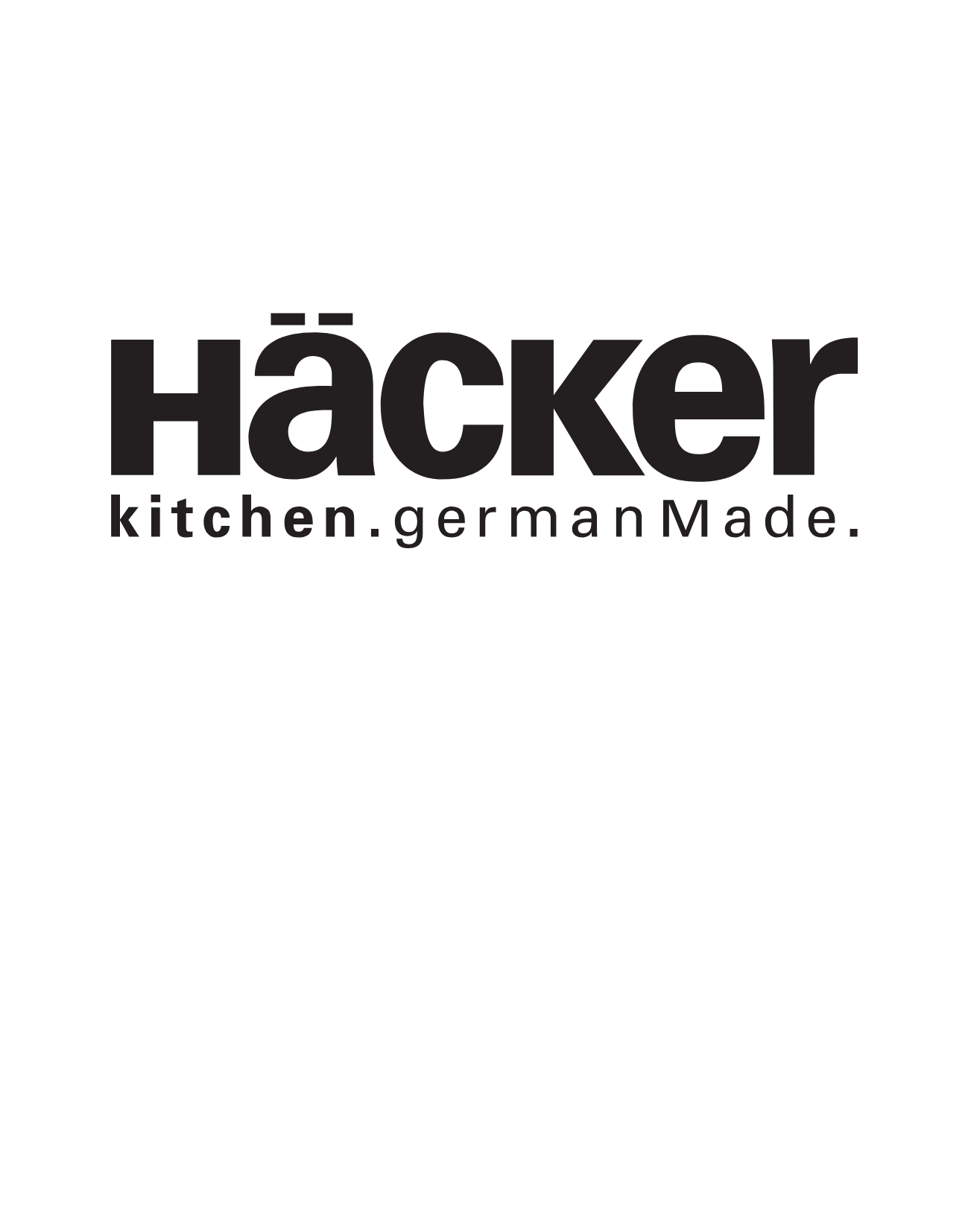 Kachel mit Häcker Logo