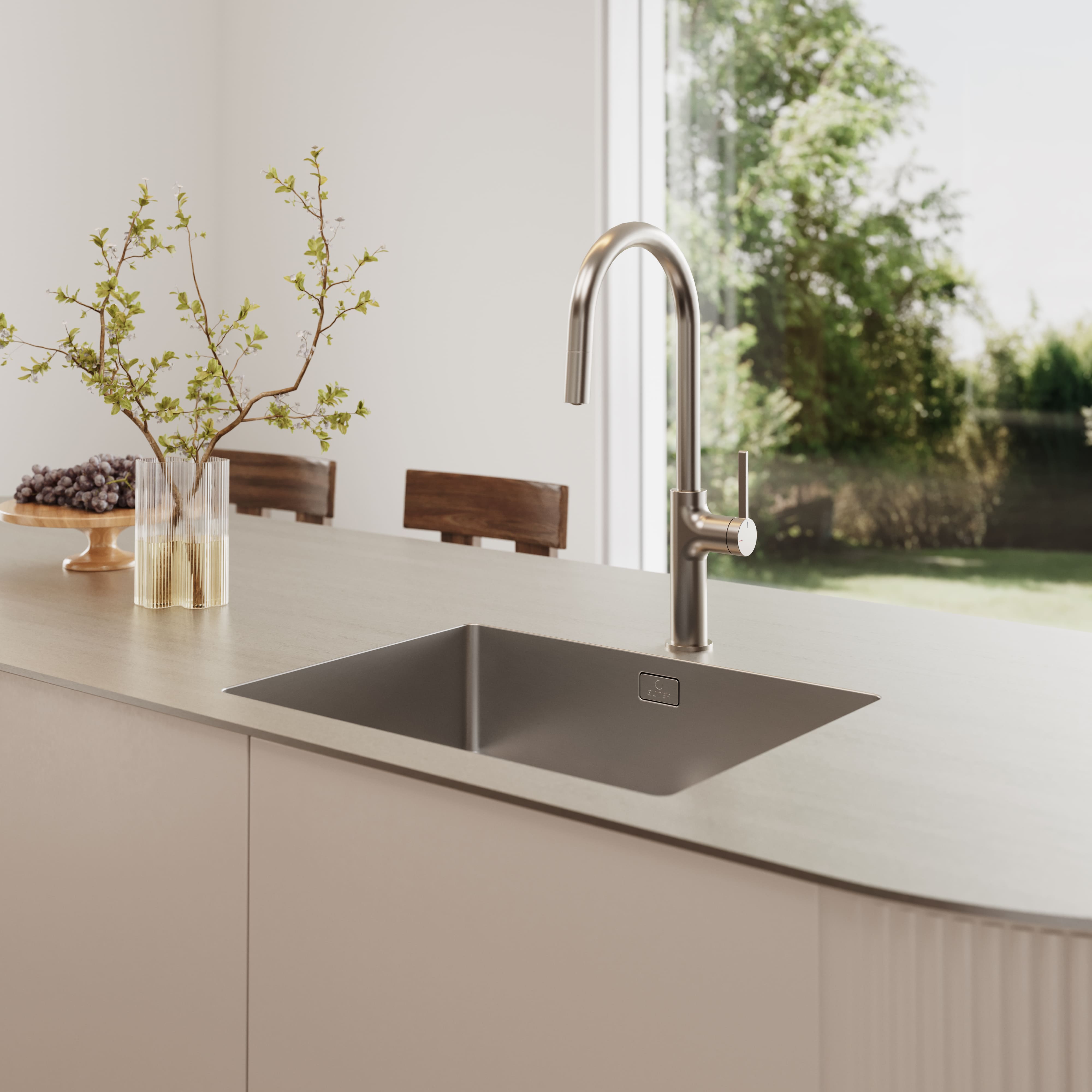 Spüle und Armatur von Sueter