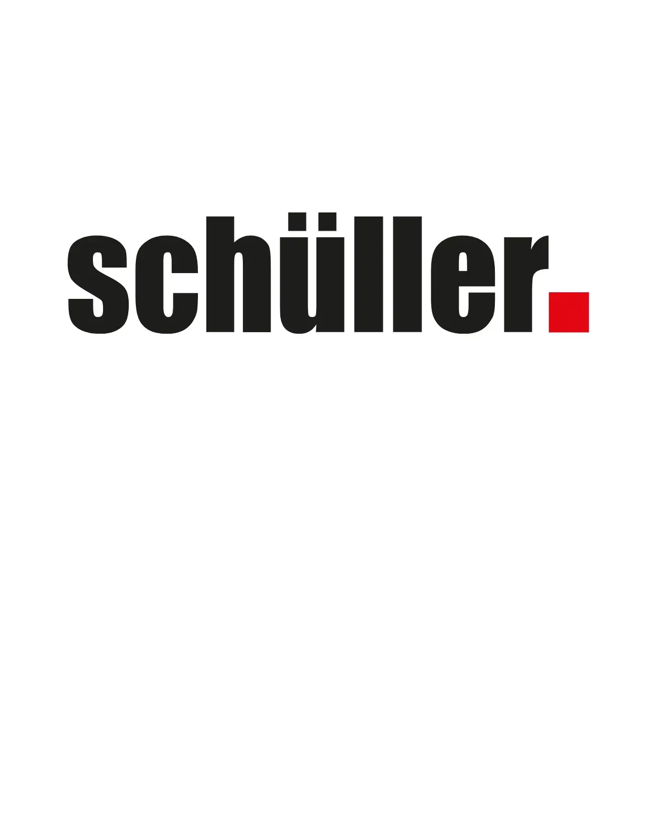 Kachel mit Schüller Logo