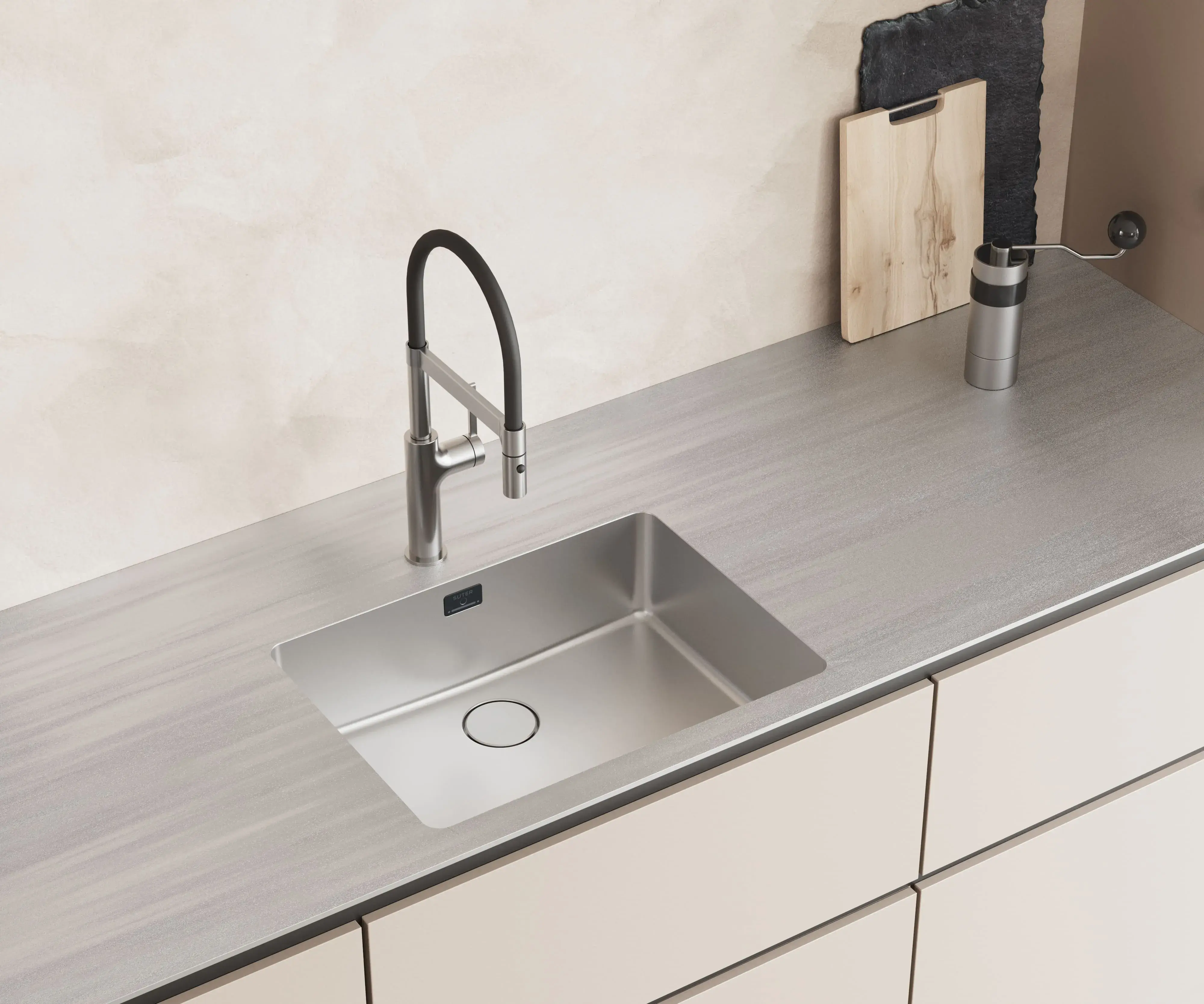 Suter Spüle und Armatur